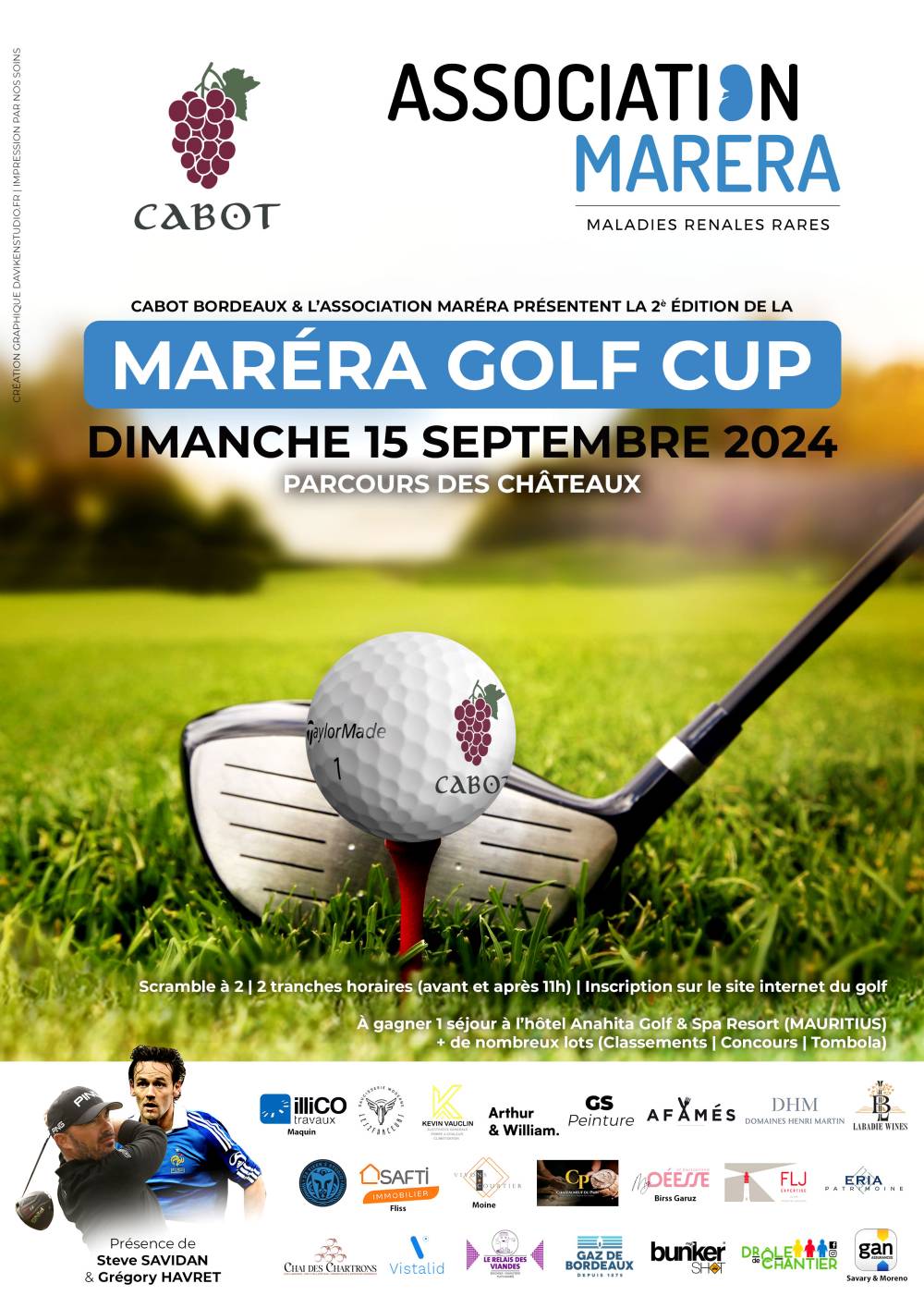 ÉVÉNEMENT MARÉRA GOLF CUP 2024