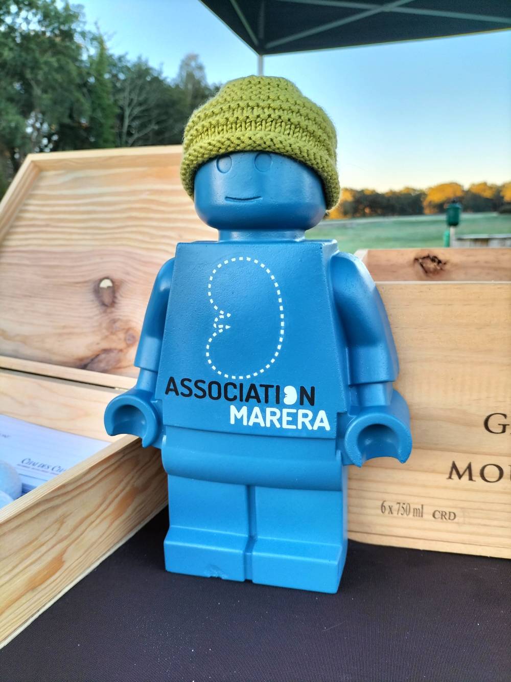 Notre mascotte : le Legonain MARÉRA !
